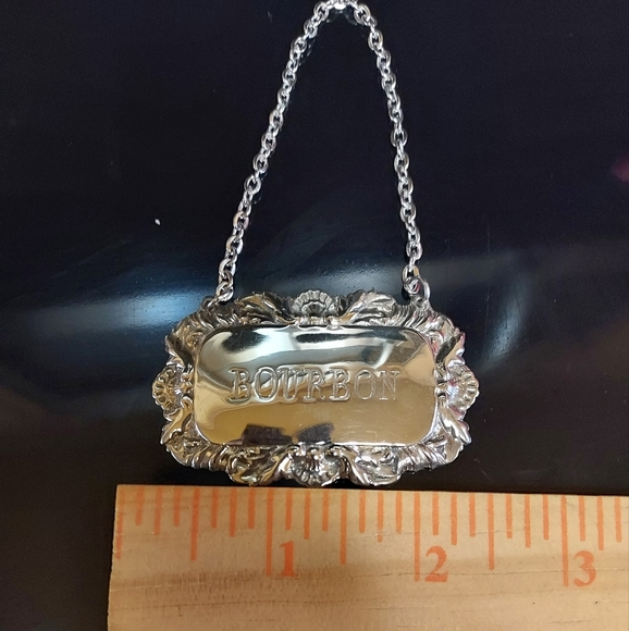 Leonard silver-plated decanter lavels 4. - Picture 3 of 5